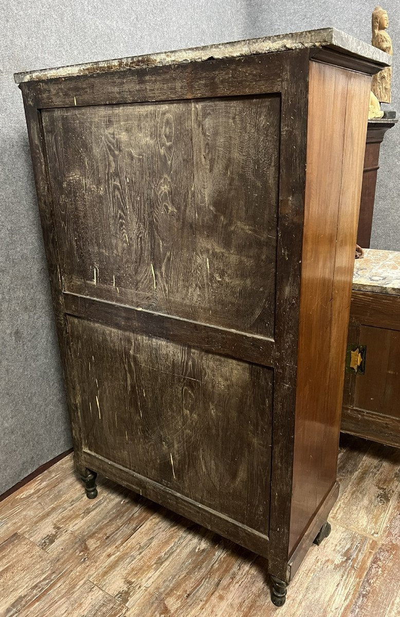 semainier époque Empire en acajou vers 1820